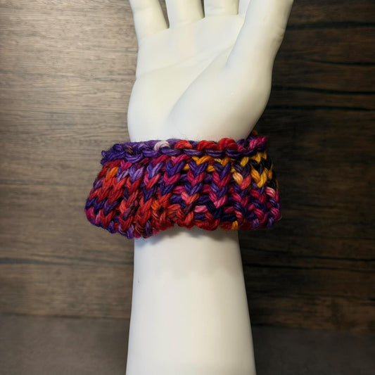 Halloween Night Scrunchie Handmade Colorful Hair Accessory Spooky Autumn Festival Fashion Statement